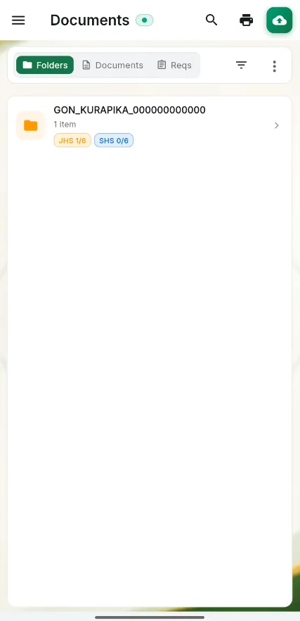 Android Documents View